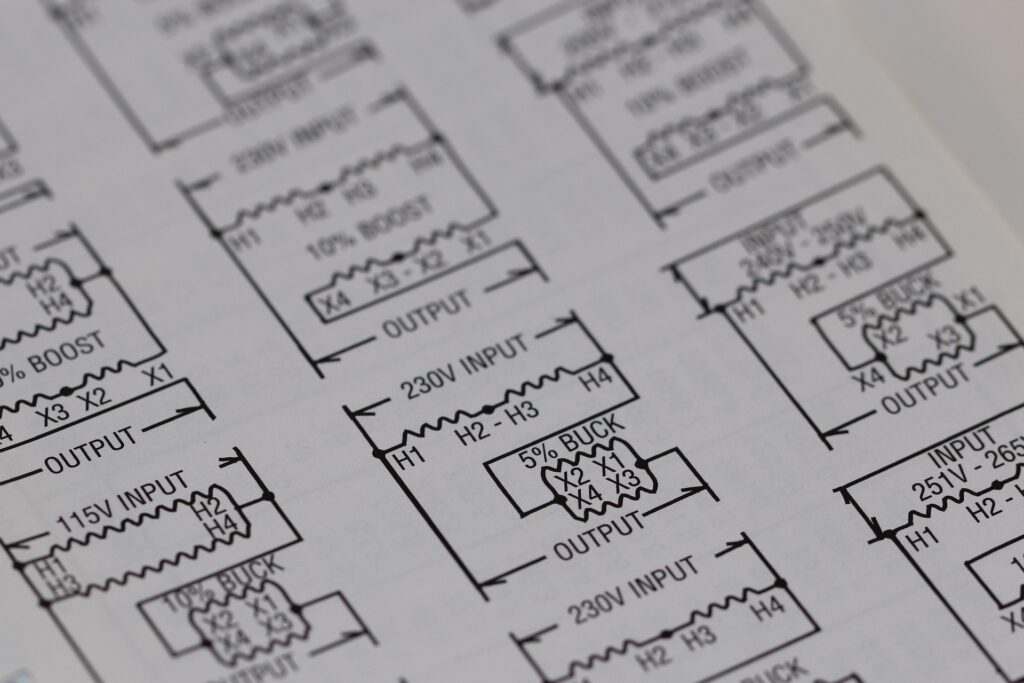 Electrical circuit drawings